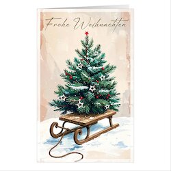 Grußkarte Weihnachten »Weihnachtsklassiker«